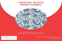Mughal Block Print Fabric