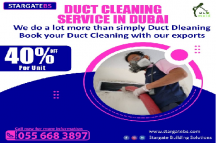 AC duct cleaning Dubai and Duct disinfection dubai-StargateBS