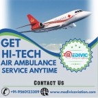 Choose Medivic Air Ambulance Services in Guwahati with the Finest ICU Setup