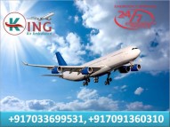 Book Nailing Air Ambulance Service in Jamshedpur at Cheap Rate by King