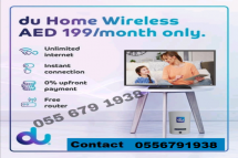Du Unlimited home internet wifi