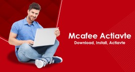 Installing powerful Antivirus software  -  mcafee.com/activate