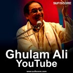 Get the ghulam ali songs on YouTube