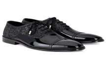 Patent leather mens shoes