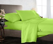 Buy Exclusive Green Bedsheet Online
