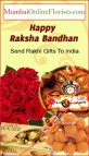 Send Best Rakhi and Chocolates Gift to Bro in Mumbai Express Delivery, Low Budget