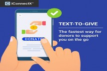 Best text to give platform - iConnectX