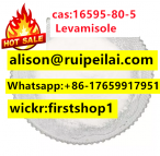 Factory hot sell Levamisole Hydrochloride CAS 16595-80-5 Levamisole HCl powder 100% Clear Customs wickr:firstshop1