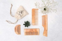 Buy Handcrafted Neem Wood Comb Set Online | Magikelf