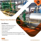 Waste Tyre Pyrolysis Plant Manufacturer | Exporter | Kay Iron Works