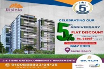 2 and 3BHK Flats in Bachupally | Skyon by Risinia