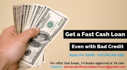 GET LOANS!! FAST APPROVAL, BUSINESS OR PERSONAL LOANS AVAILABLE