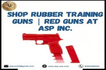 Shop Rubber Training Guns | Red Guns at ASP Inc.