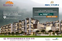 Flats for Sale in Bachupally | Risinia Builders