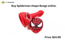 Buy Spiderman shape Bongs online.