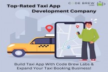 Renowned Taxi App Development Company - Code Brew Labs