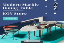 Shop Modern Marble Dining Table at KOY Store