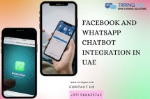 Facebook and Whatsapp Chatbot Integration in UAE-Trring Me