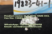 Purity 99% H-D-PHG-OME HCL cas 19883-41-1 from china factory