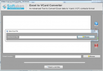Softaken Excel to VCF Converter Software