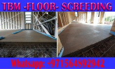 Concrete Floor screed Contractor in Ajman Dubai Sharjah 0564892942