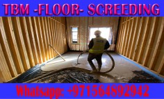 Concrete Floor screed Contractor in Ajman Dubai Sharjah 0564892942