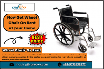 Get A Wheel Chair on Rent Today  - Convenient and Affordable Mobility Solution