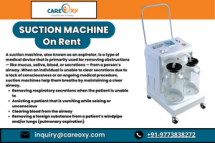 Suction Machine on Rent - Efficient and Reliable Solution