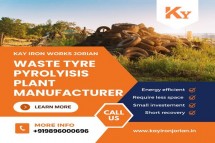 Kay Iron Works: Revolutionizing Waste Tyre Pyrolysis Plant Machines in India!