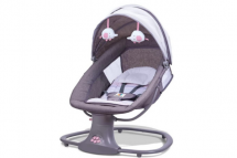 Mastela Baby Deluxe Swing Automatic 3-in-1, Swing, Bouncer and Bassinet- MS8106/Brown