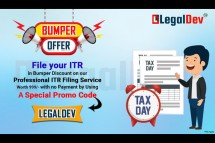 Legal Dev Provide Online Free ITR Filing Coupon Code