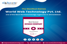The Manifest Names World Web Technology Pvt. Ltd. one of the Most Reviewed Design Agencies in Ahmedabad