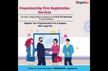 Legal Dev offer Proprietorship firm registration service in India