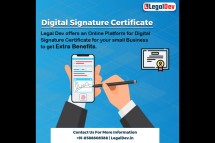 Get Digital Signature Registration in India From Legal Dev