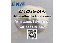 2732926-24-6 N-desethyl Isonitazene,whatsapp:+8618833491580