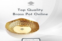 Shop Top Quality Brass Pot Online | Indian Art Villa
