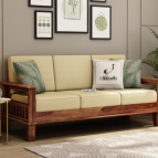 Wooden Sofas at Up tto 55% off - Don