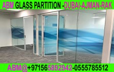 Glass Partition Contractor Ajman Dubai Sharjah 0569082477