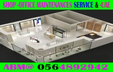 Shopping Mall Fit Out  Maintenance Contractor In Dubai Ajman Sharjah  0564892942