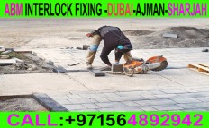 Interlock Fixing Contractor in Dubai Sharjah Ajman   0569082477