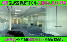 Office glass partition company in ajman dubai sharjah 0564892942