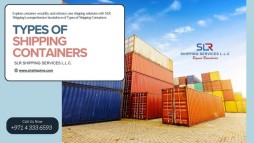 Various  Types of Shipping Containers at SLR