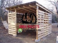 used 0542972176 pallet wooden