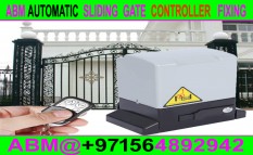 Automatic Sliding Gate controller Machine Fixing Ajman Sharjah