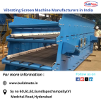 Vibrating Screen Machine Manufacturers in India