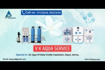 V K Aqua water purifier installation service in Delhi NCR