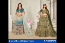 Elegant Lehenga Choli Set with Dupatta Online at The Cutting Story