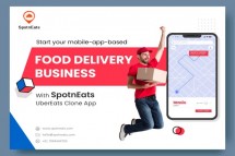 UberEats Clone App Development Service by SpotnEats for Food Delivery Business