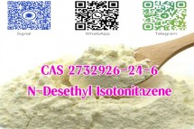 Large in Stock N-Desethyl Isotonitazene C21H26N4O3 CAS 2732926-24-6