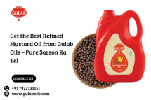 Get the Best Refined Mustard Oil from Gulab Oils – Pure Sarson Ka Tel